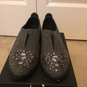 Brand New Vera Wang Gray Loafers